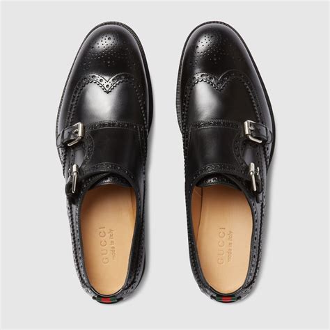 gucci men's monk strap